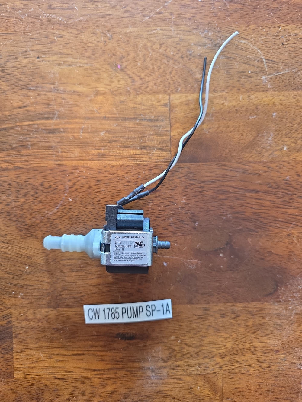 Genuine Pump SP-1A E353576 120V 60Hz 14.8W for BISSELL CrossWave 2211W 1785